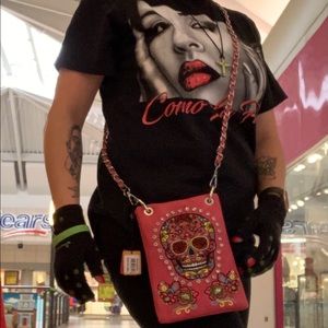 Calavera shoulder bag